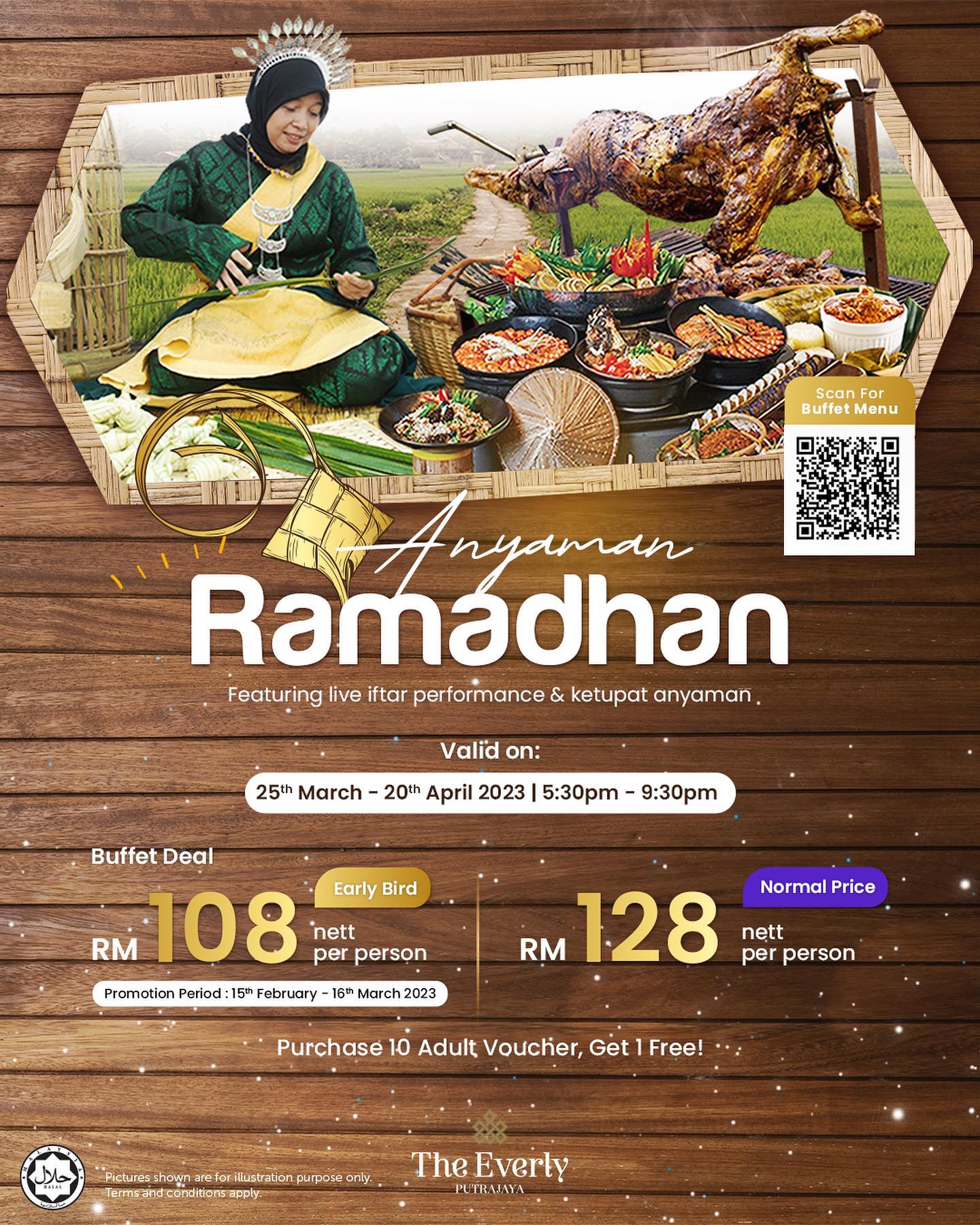 Senarai Buffet Ramadhan 2023 Putrajaya Bangi Saji My