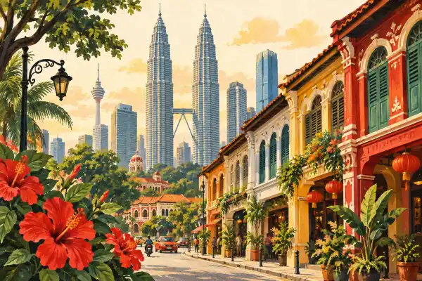 Ilustrasi Kuala Lumpur
