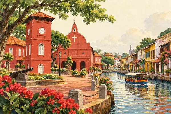 Ilustrasi Melaka
