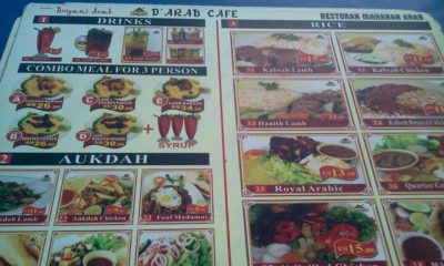 Sedapnya D'Arab Cafe, Nasi Arab Shah Alam Seksyen 7  Saji.my