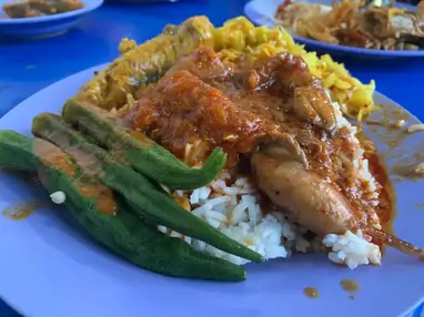 Nasi kandar pokok ketapang