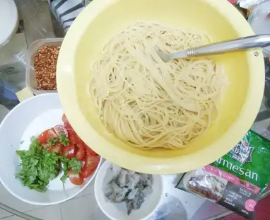 Resepi spaghetti aglio olio