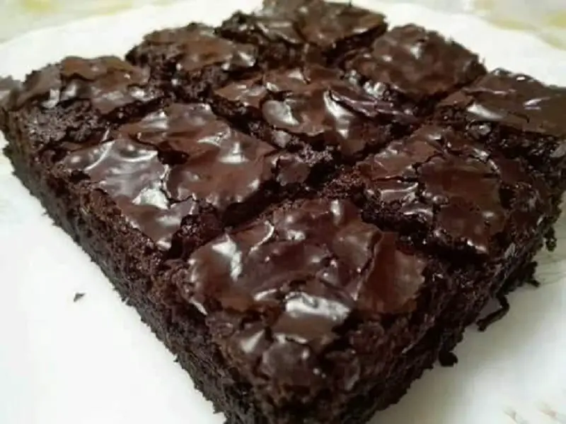 Resepi Brownies Kedut Viral (Sedap sehingga Ketagih!)  Saji.my