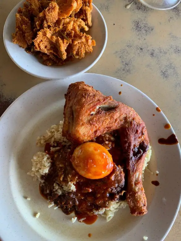 Nasi Kandar Ayam Kampung Goreng @ Nasi Kandar Haji Ramli