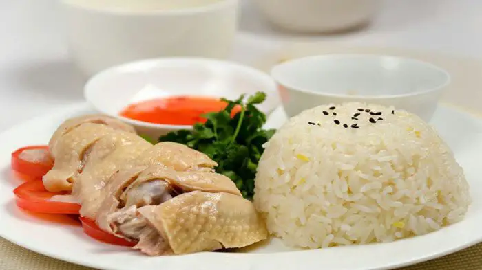 Nasi ayam Hainan