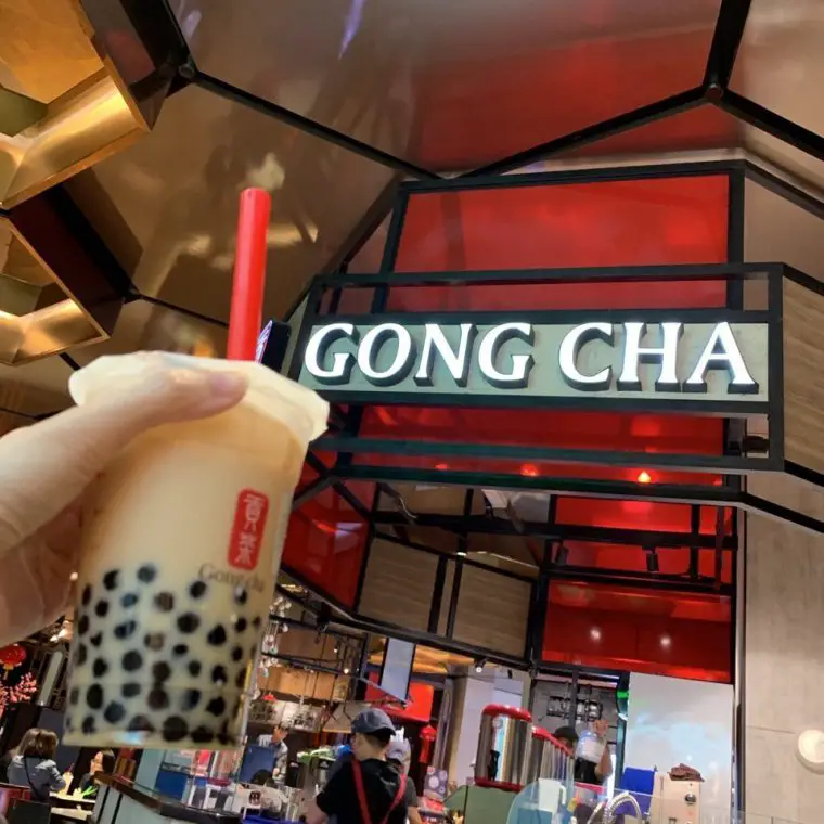 bubble tea @ gong cha