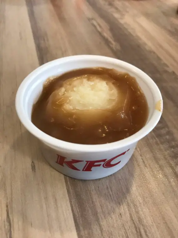 whipped potato KFC