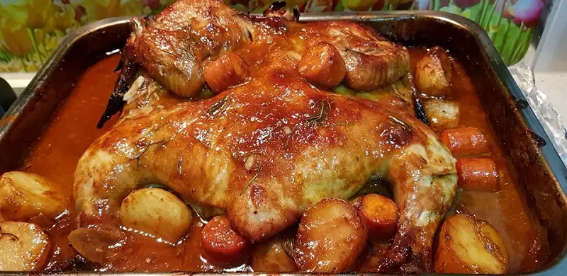 Resepi Oven Baked Mayo Chicken