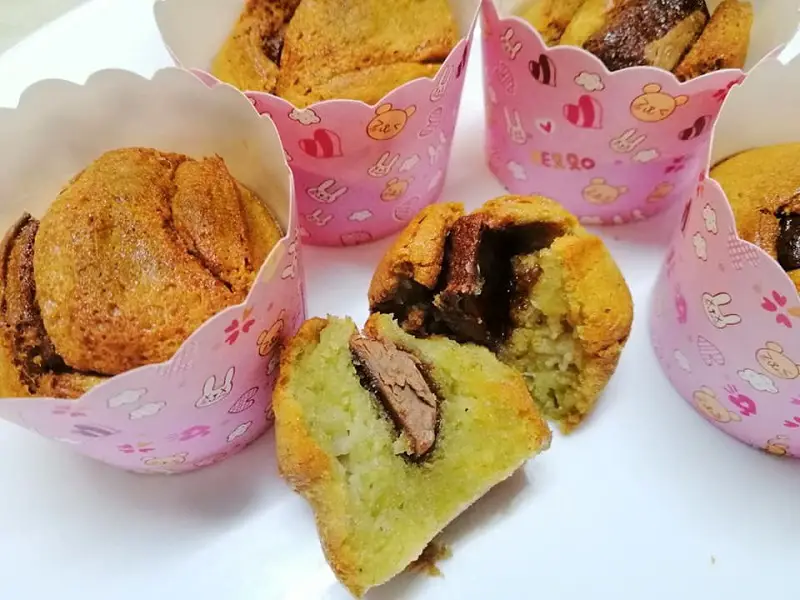 Resepi Muffin Pisang Cadbury