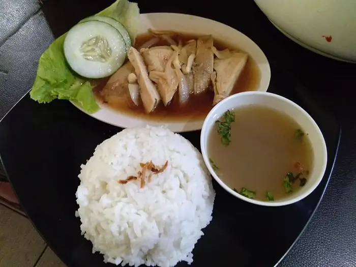 Nasi Ayam Hainan @La Tansa Cafe