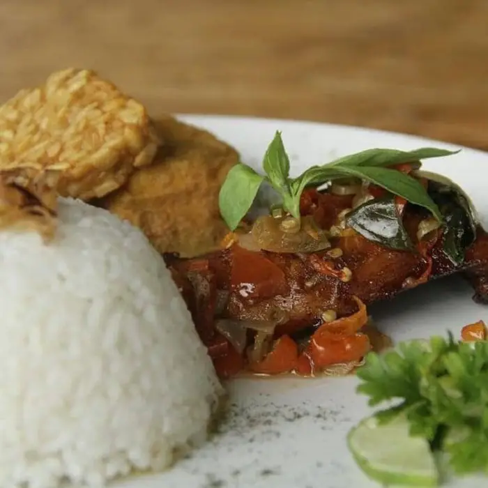 Nasi Ayam Penyet @ Ribs Kitchen