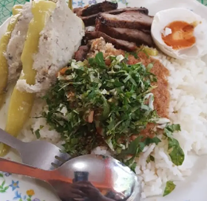 Nasi Kerabu @ Kedai Makan Dollah Keluarga