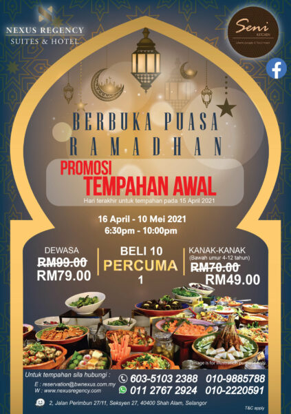 50 Buffet Ramadhan 2021 Kuala Lumpur Selangor (TERKINI)