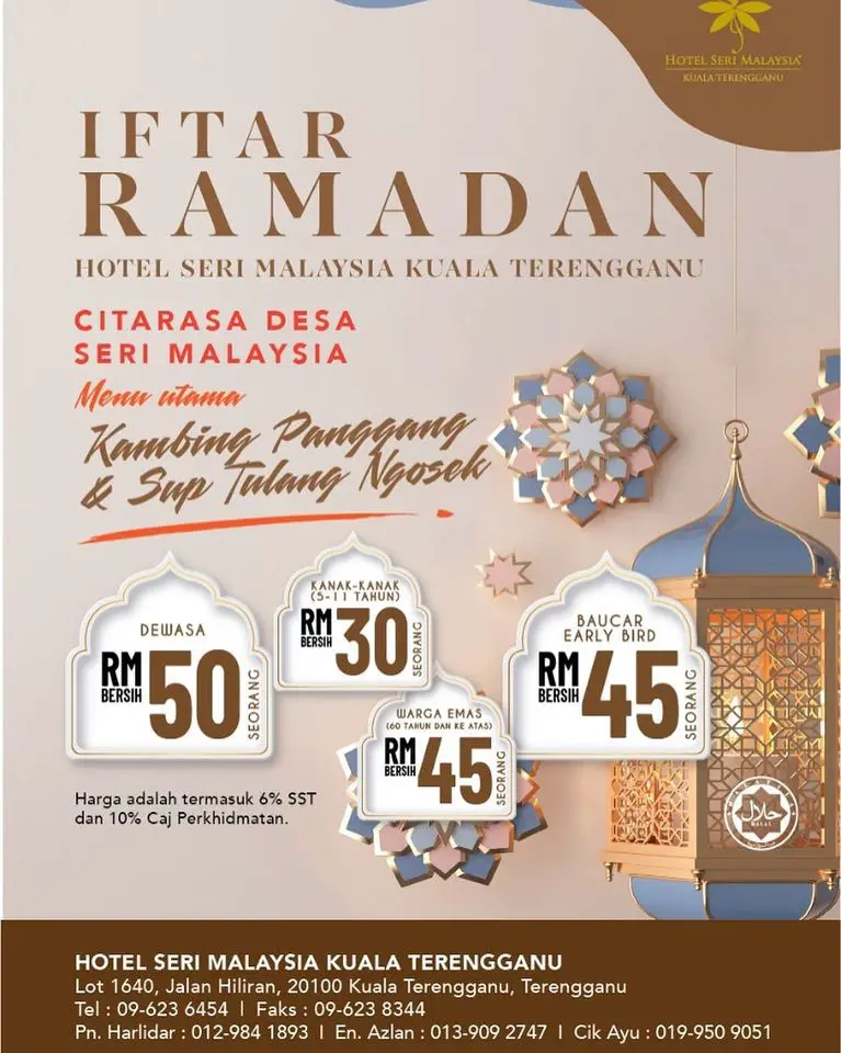 hotel seri malaysia kuala terengganu buffet ramadhan