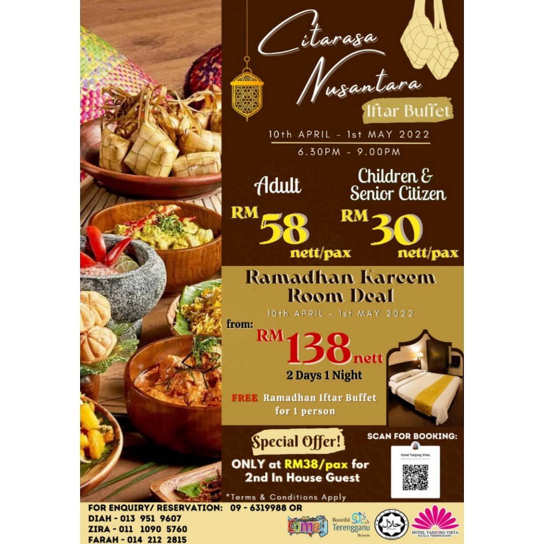 Senarai Destinasi Buffet Ramadhan Terengganu Terkini 2022 Saji My