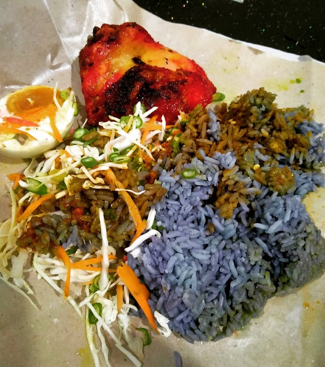 Kak Pah Nasi Kerabu Taman Hijrah tempat sarapan perlis